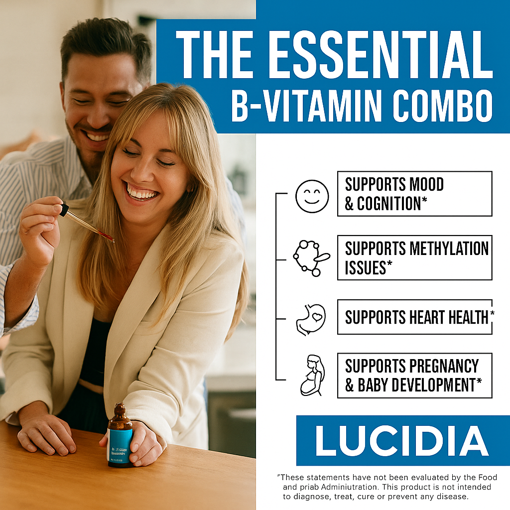 Lucidia™ Natural Cognitive Support for Mental Clarity and Energy