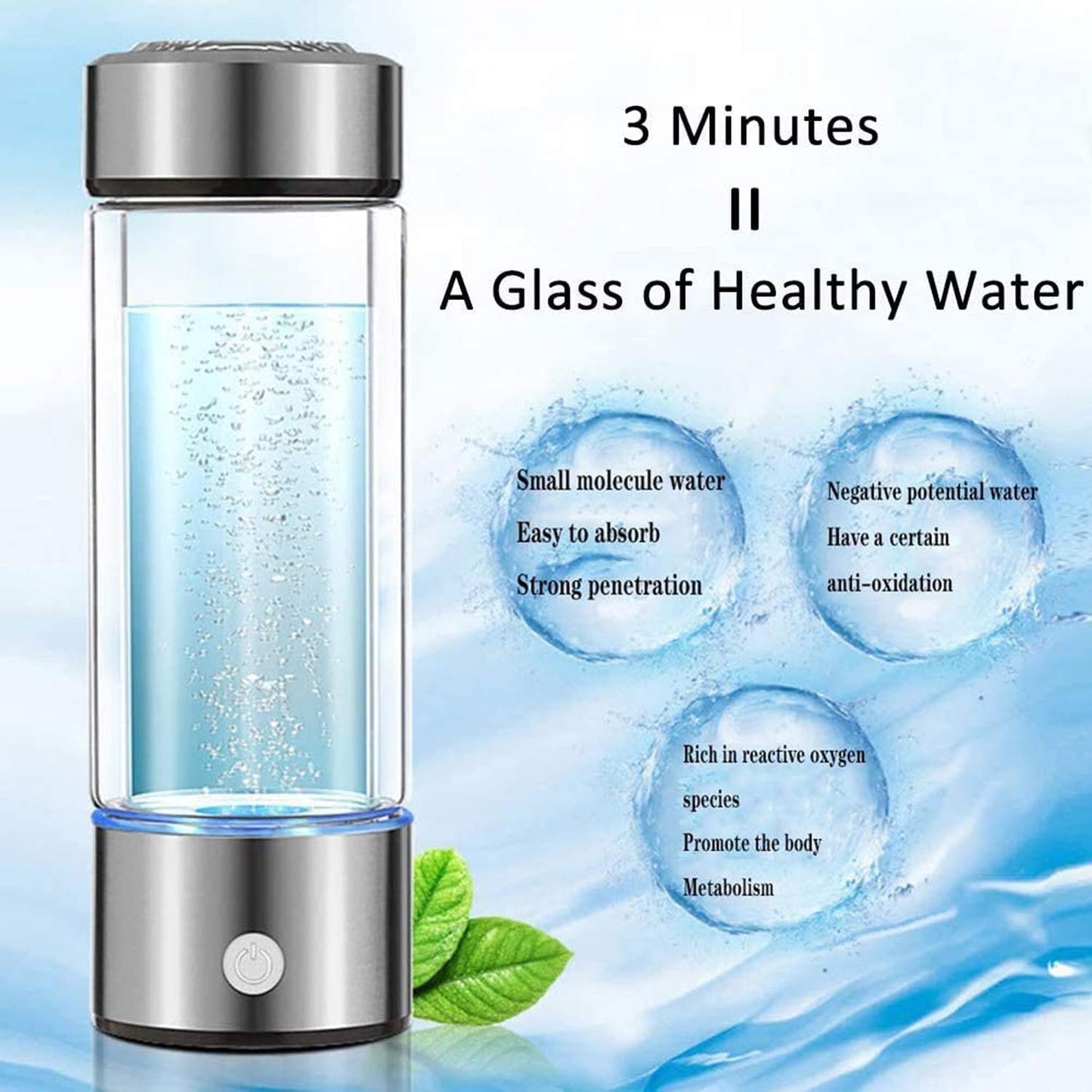 LUCIDIA™ - HYDROGEN WATER BOTTLE