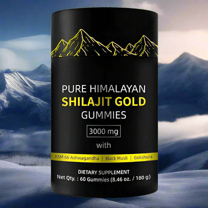 Lucidia™ - Pure Himalayan Shilajit Gold Gummies