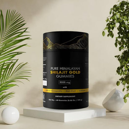 Lucidia™ - Pure Himalayan Shilajit Gold Gummies